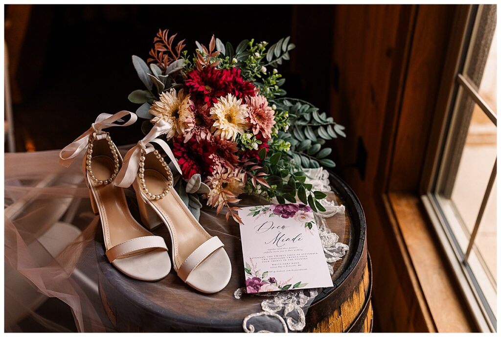 white oaks wedding details