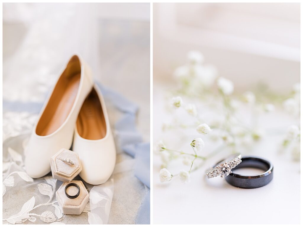 spring wedding photography details